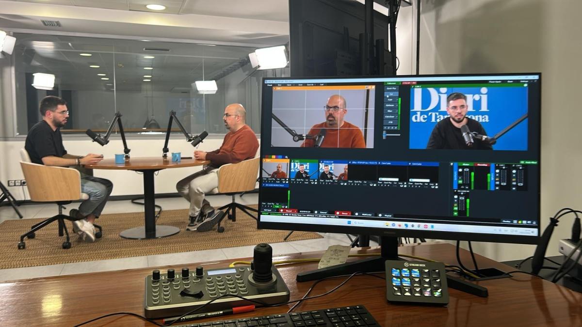 Nou estudi de videopodcast per al Diari de Tarragona: una aposta per la innovació en comunicació Nou estudi de videopodcast per al Diari de Tarragona: una aposta per la innovació en comunicació