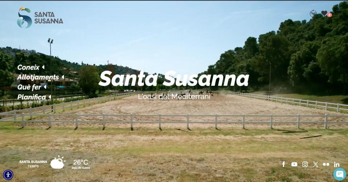 ICC Broadcast finaliza el desarrollo de los contenidos de la nueva web turística de Santa Susanna ICC Broadcast finaliza el desarrollo de los contenidos de la nueva web turística de Santa Susanna