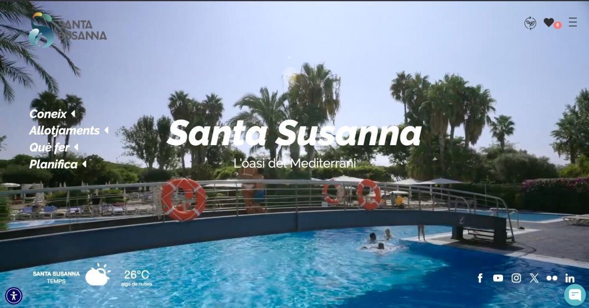 ICC Broadcast finaliza el desarrollo de los contenidos de la nueva web turística de Santa Susanna