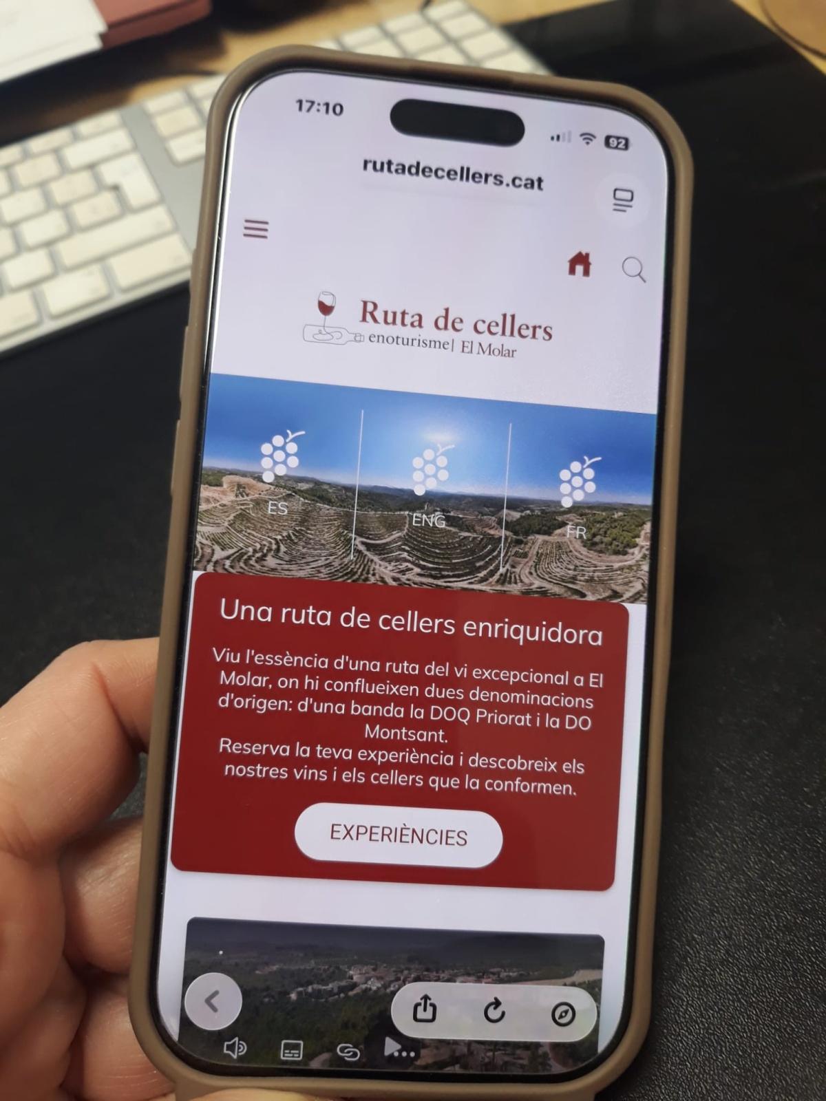 El Molar pone en valor su legado vitivinícola con la nueva “Ruta de Cellers”, una propuesta enoturística plurilingüe accesible desde cualquier dispositivo