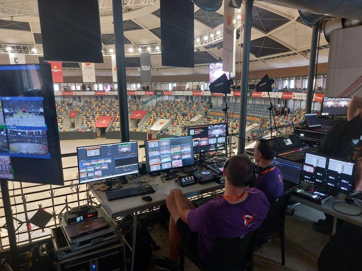 ICC Broadcast despliega el VAR casteller en la XXX edición del Concurs de Castells de Tarragona
