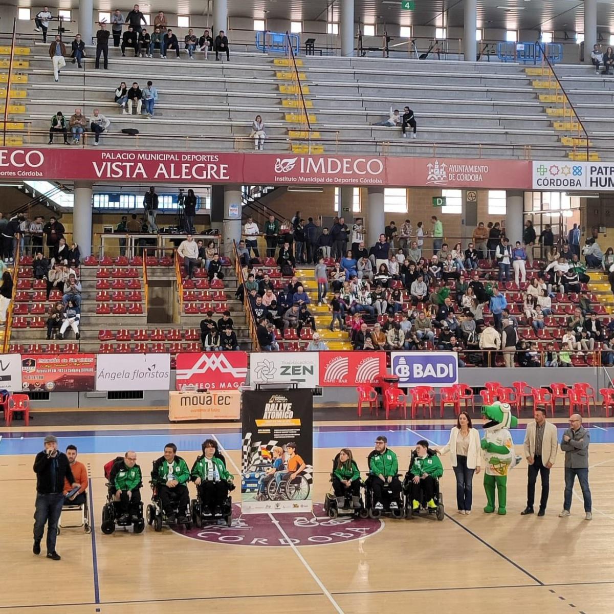 El Rallye Internacional Sierra Morena 2024 presenta el Rallye Atómico junto al equipo de Powerchair Fútbol El Rallye Internacional Sierra Morena 2024 presenta el Rallye Atómico junto al equipo de Powerchair Fútbol