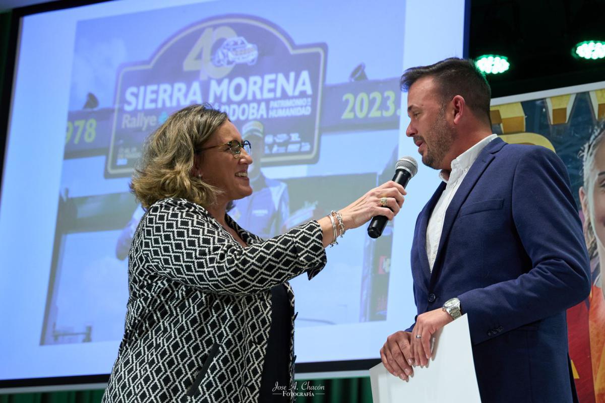 El Rallye Internacional Sierra Morena recibe su galardón de la Asociación de Periodistas Deportivos de Córdoba