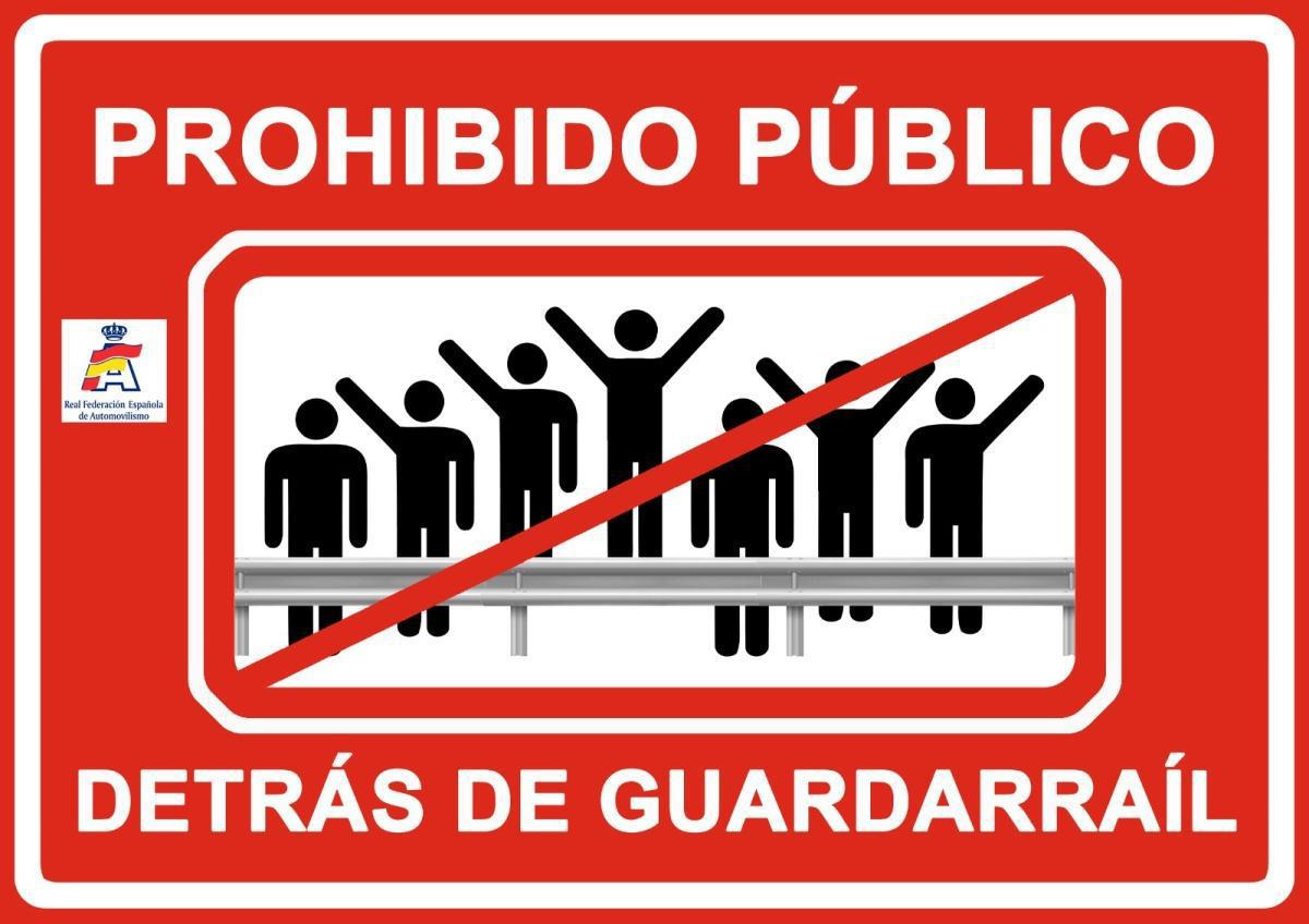 10:40 | TC10 Villanueva del Rey › [FOTO] MUY URGENTE, la gente que estáis en este punto detrás PROHIBIDO PÚBLICO o detrás de los GUARDARRAÍLES os tenéis que quitar de ahí de manera URGENTE. RIESGO DE SUSPENSIÓN DEL TRAMO.