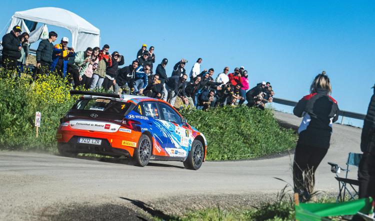 Pepe López y Borja Rozada (Hyundai) marcan el mejor tiempo en el Qualifying Stage del 40º Rallye Internacional Sierra Morena