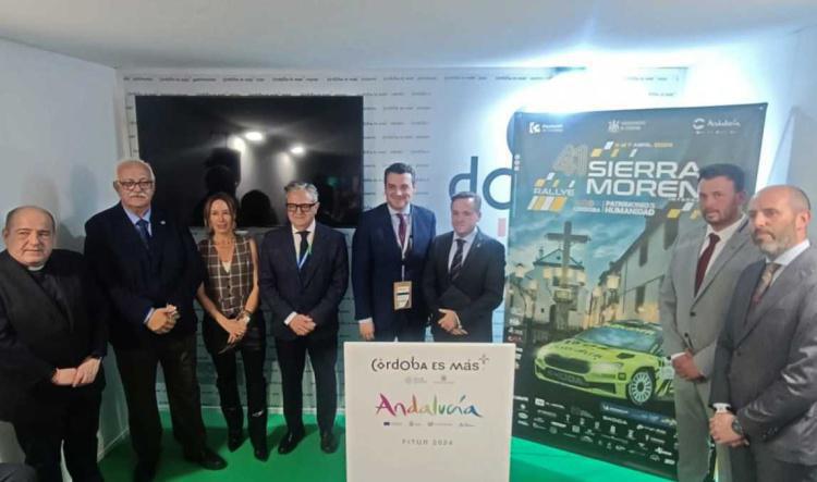 El Rallye Internacional Sierra Morena presenta en FITUR el cartel de su 41º edición