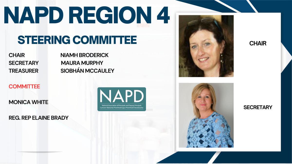 NAPD Region 4 Report - Elaine Brady 
