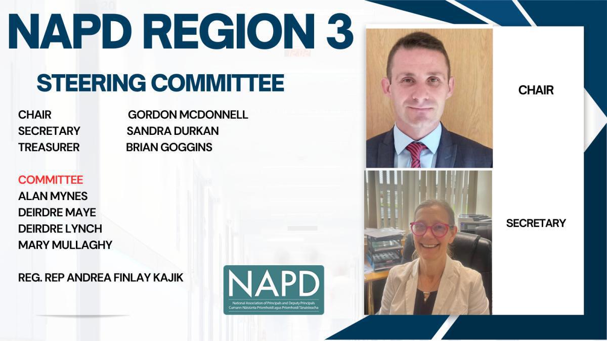 NAPD Region 3 Report - Andrea Finlay-Kajic