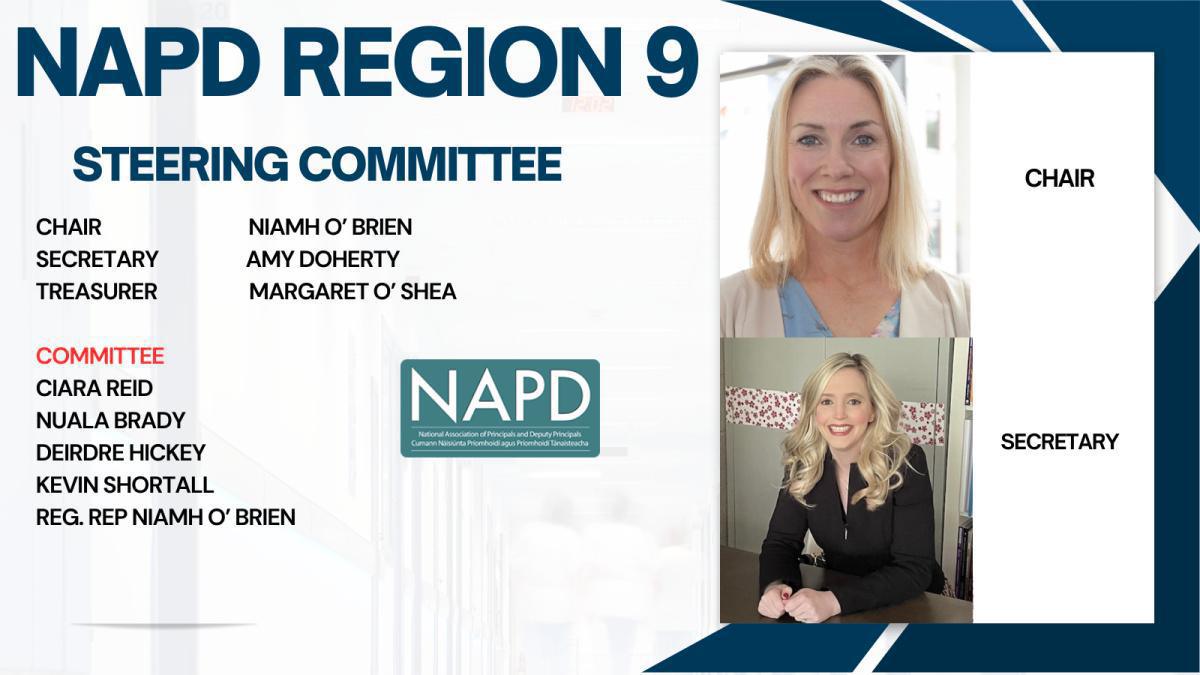 NAPD Region 9 Report - Deirdre Hickey