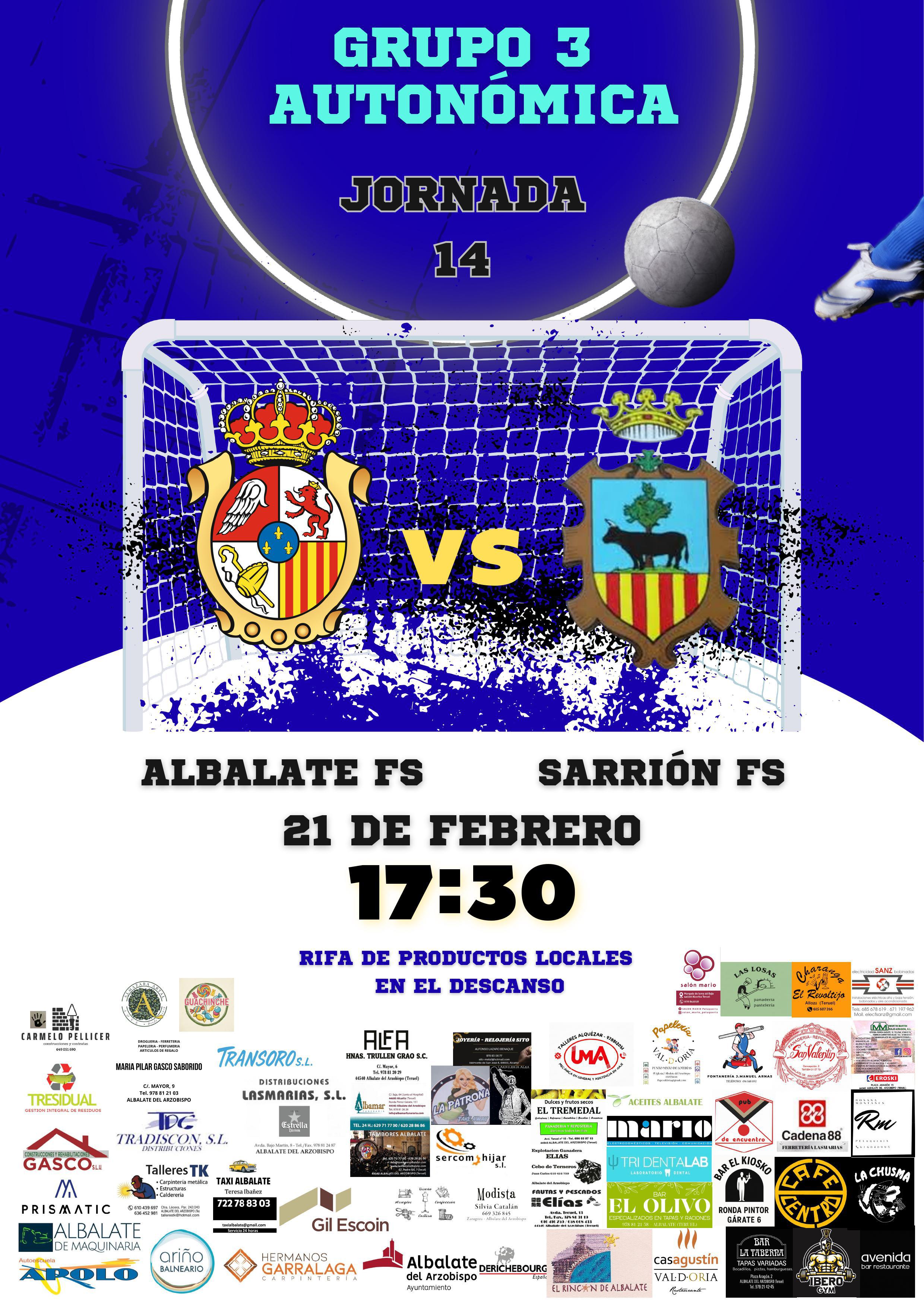 Albalate F.S. 21 febrero
