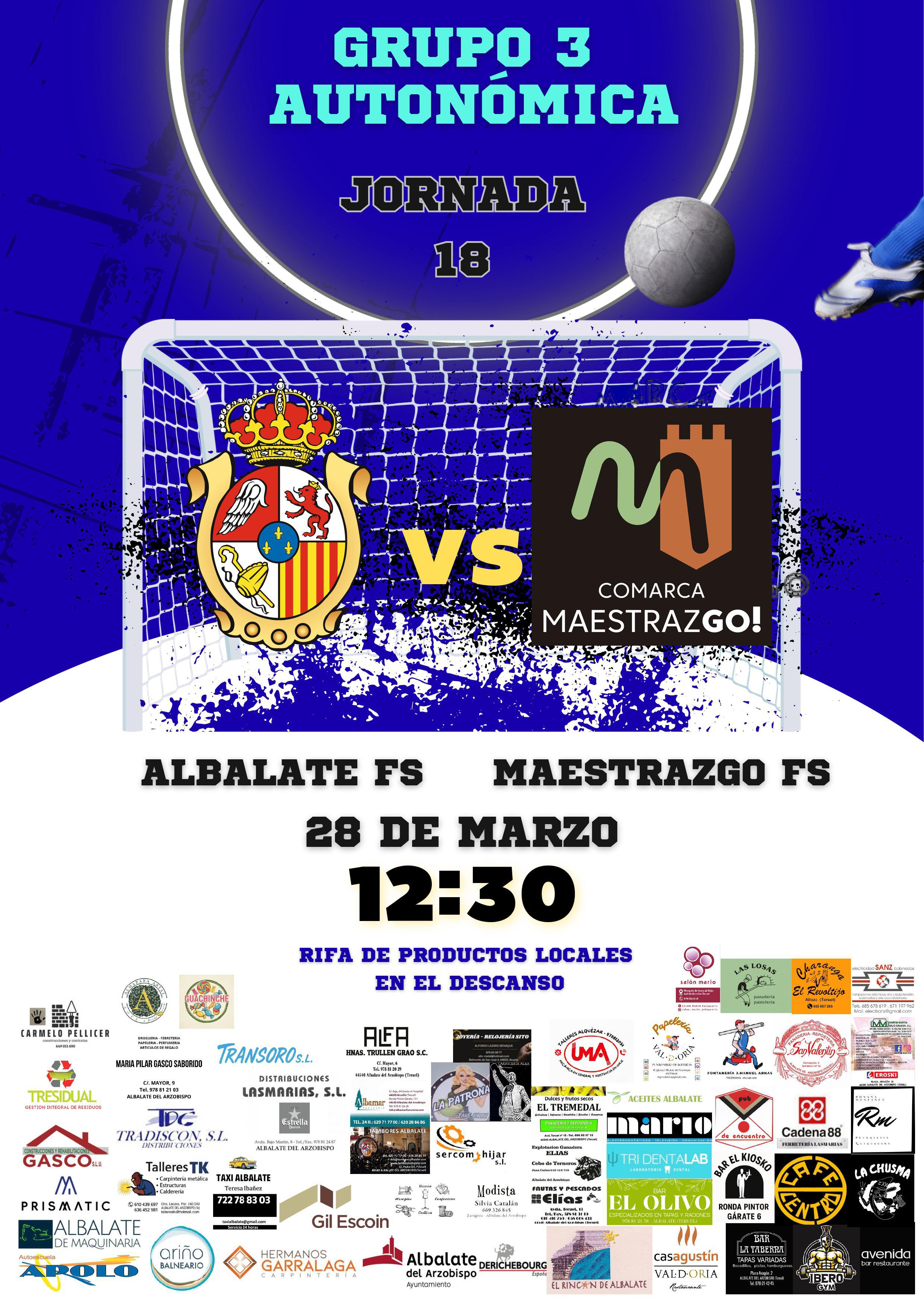 Albalate F.S. 28 de Marzo de 2026