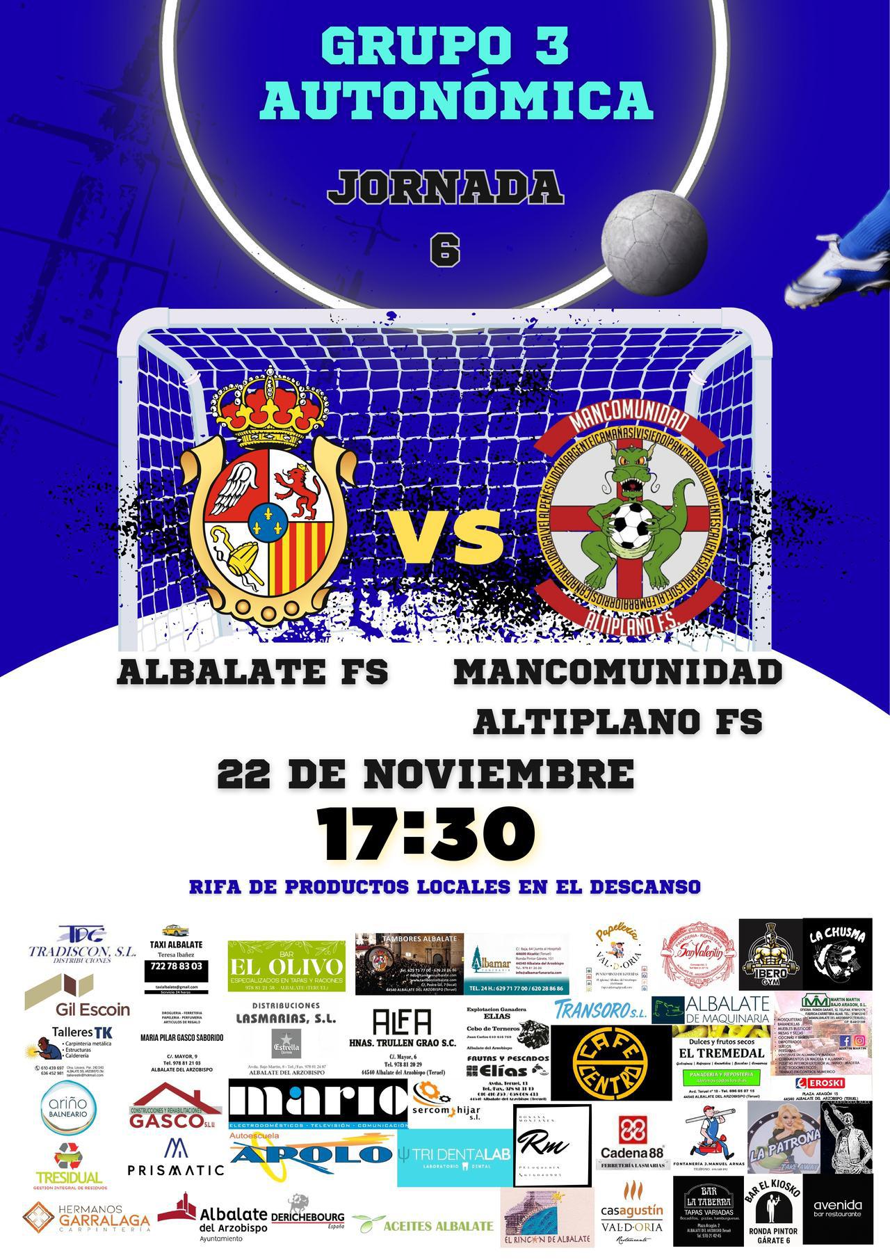 Albalate F.S. - 22 Noviembre