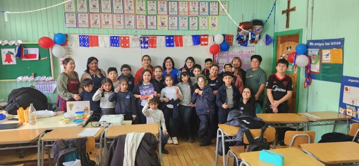 Jornada de ciencia en la Escuela Rural Cayumapu