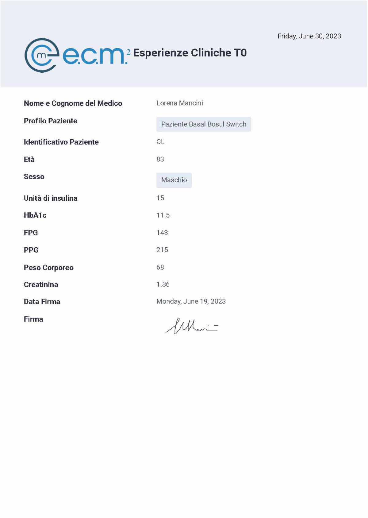 PAZ. CL BASAL BOLUS SWITCH