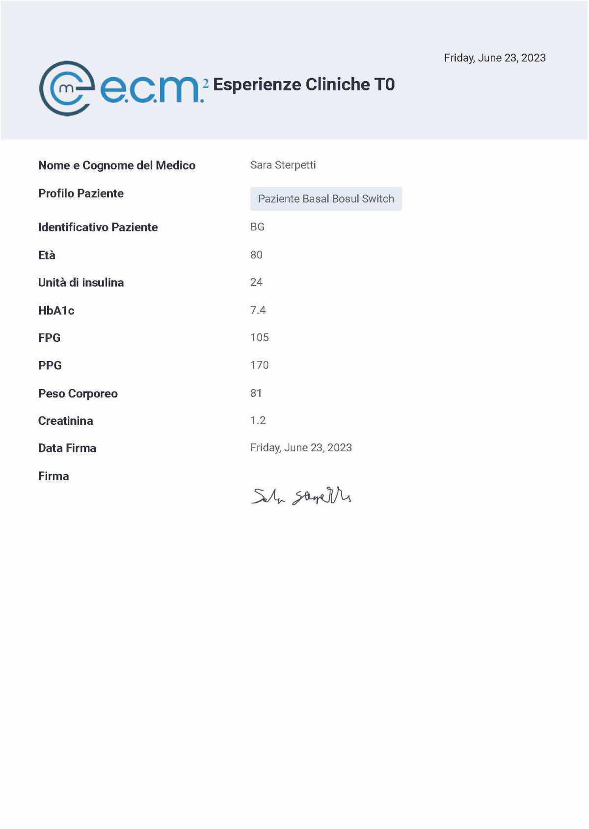 PAZ BG BASAL BOLUS SWITCH