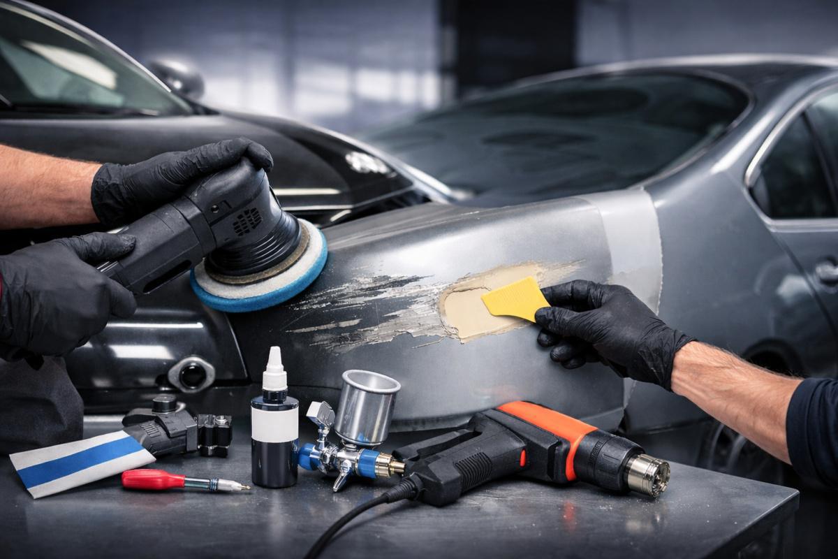 Smart Repair et debosselage sans peinture avec Autorénov360 à Agen (47000)