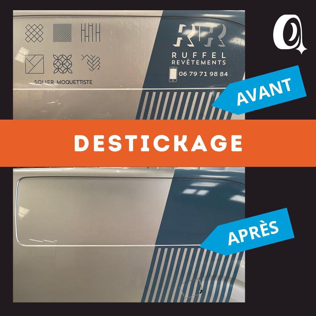 Suppression stickers