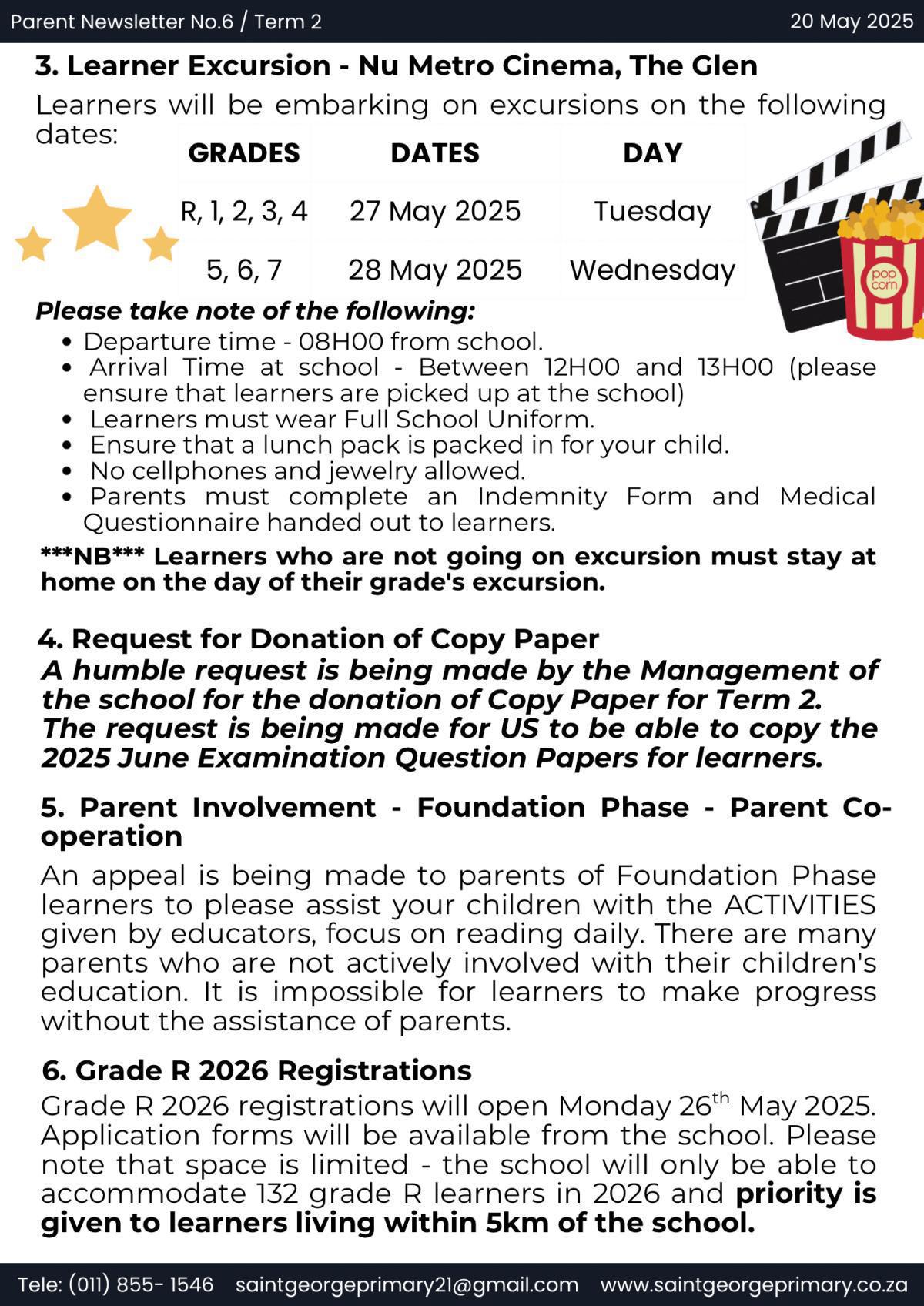 Newsletter No.6/Term 2