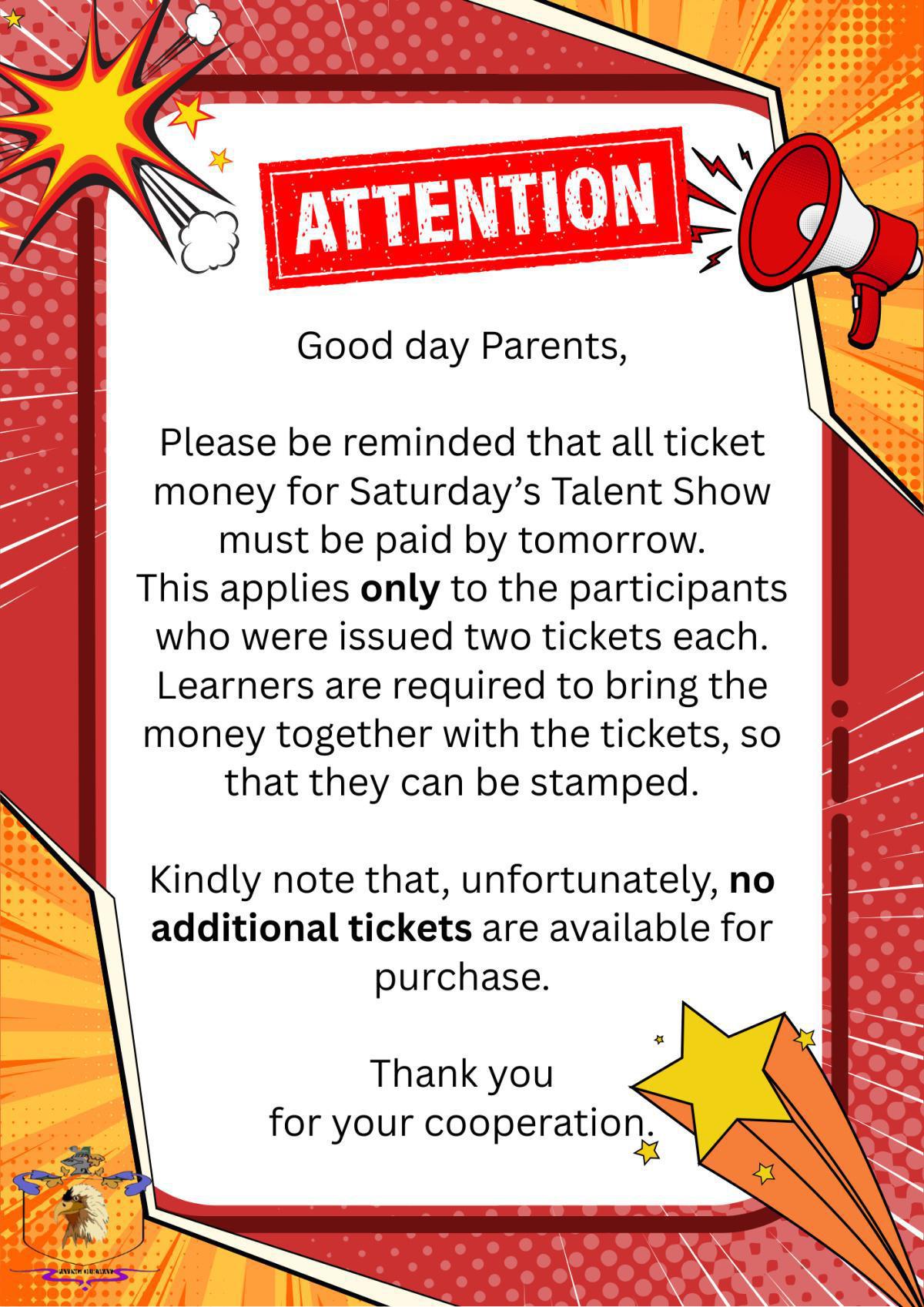 Important Notice!