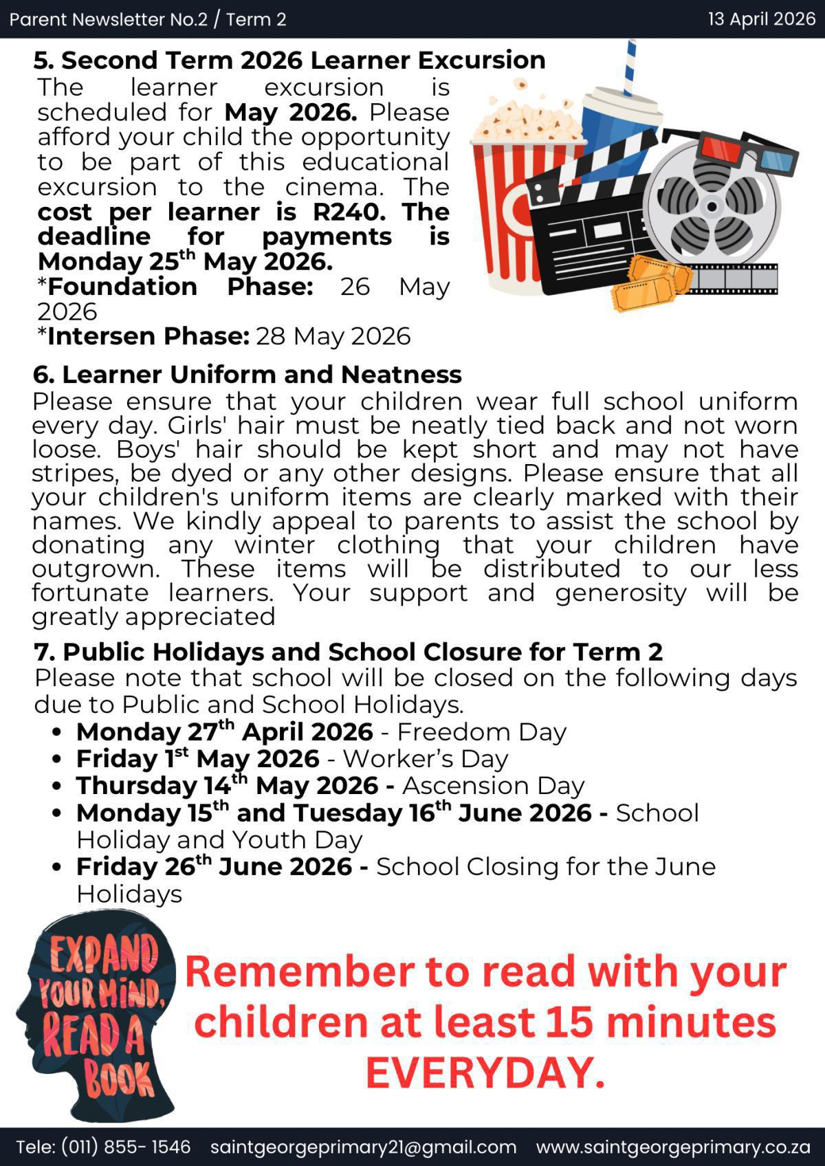 Newsletter. No.2 / Term 2