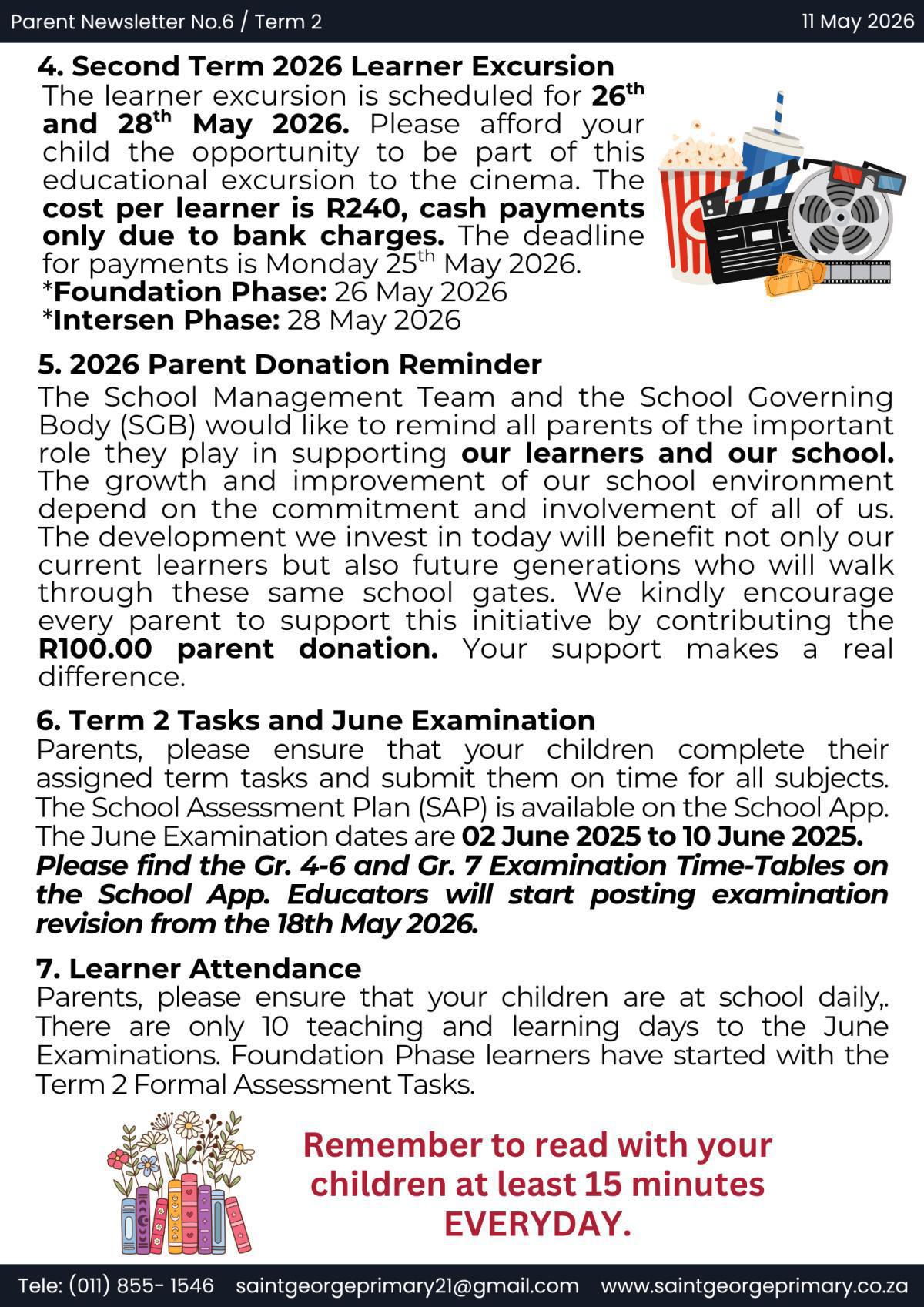 Newsletter No.6 / Term 2