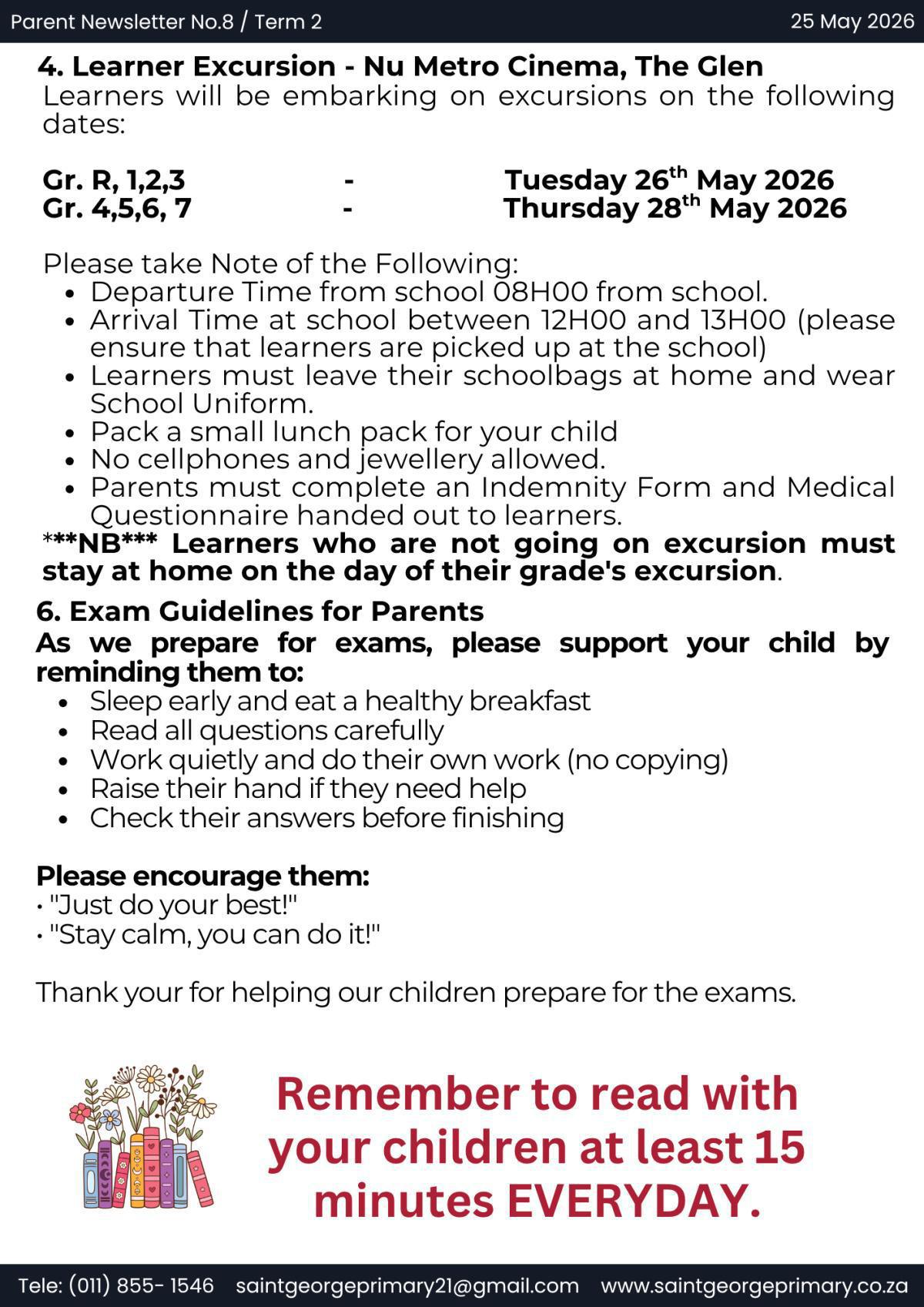 Newsletter No.8 / Term 2
