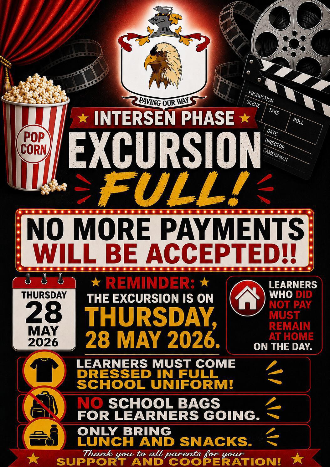 Intersen Excursion Notice!
