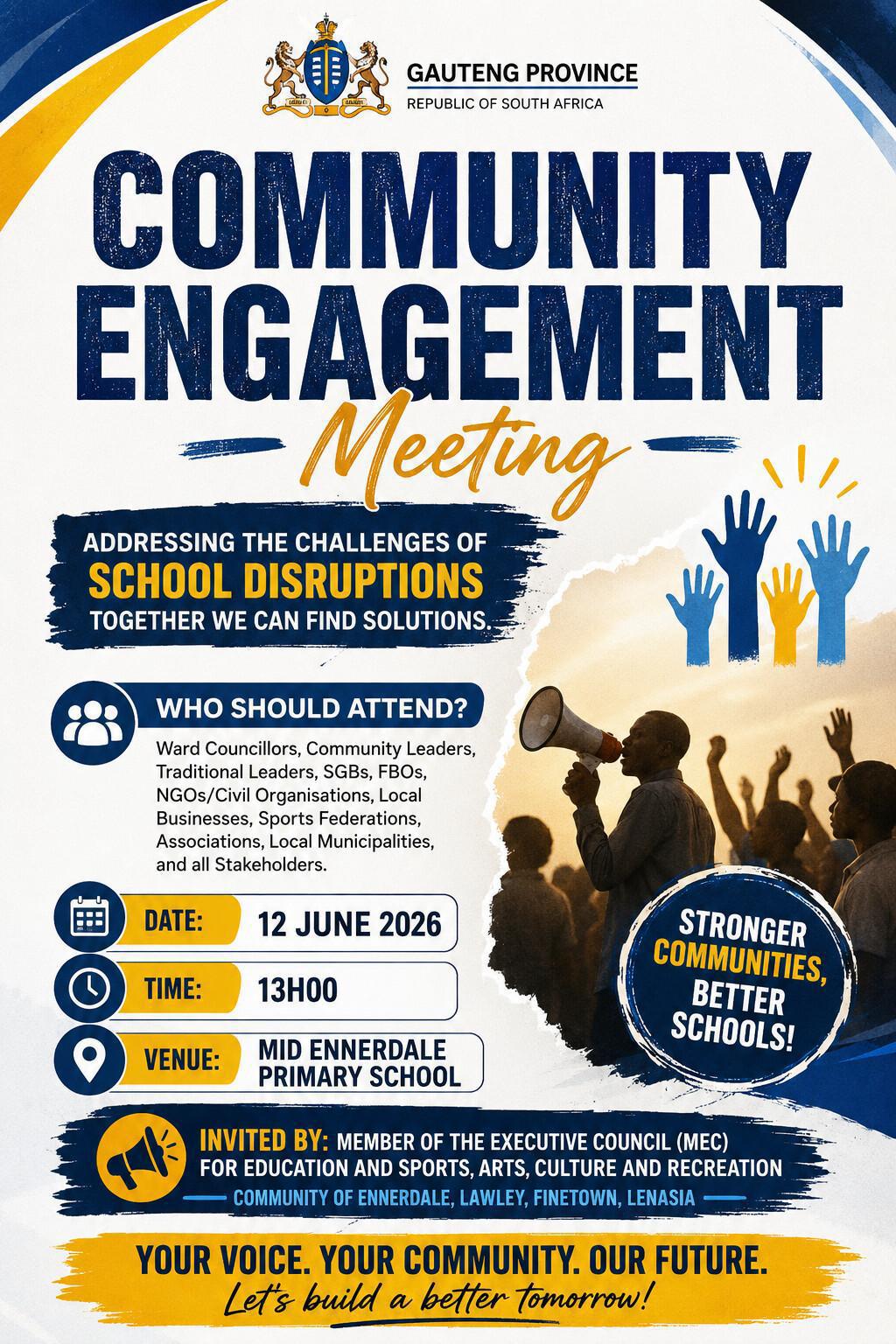 Community Engagement Meeting!