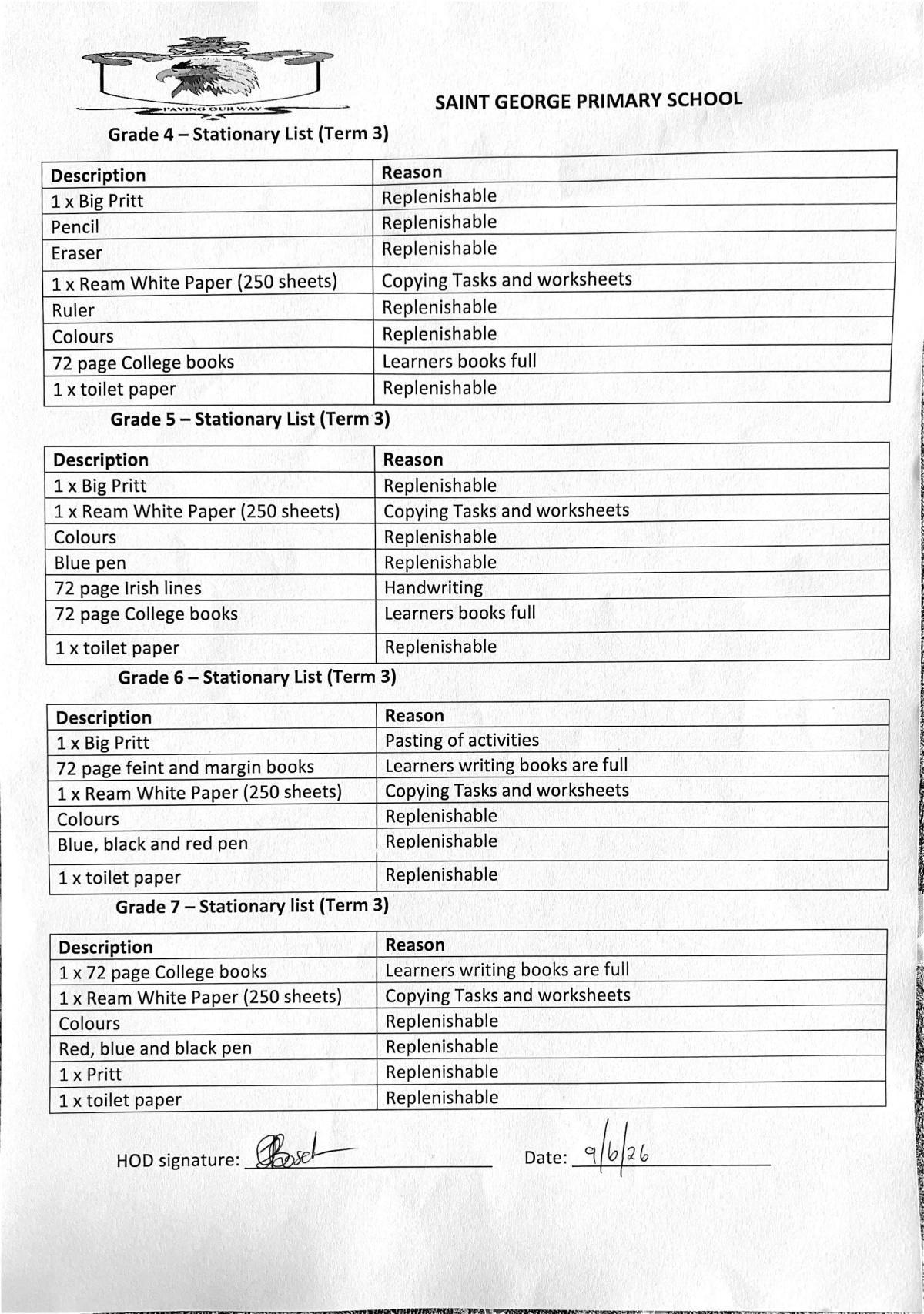 Newsletter No.11 / Term 2