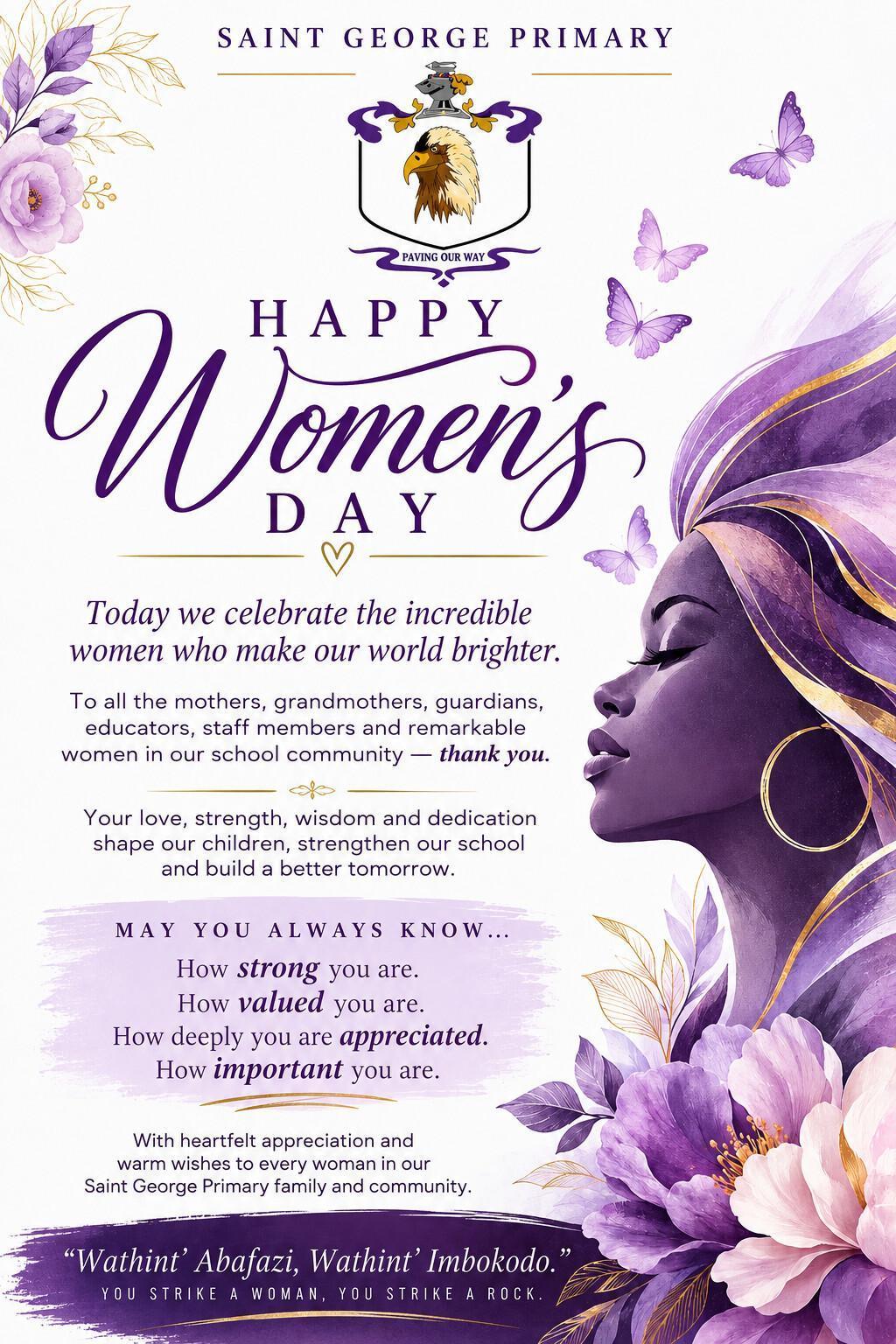 Happy Women’s Day! Happy Women’s Day!