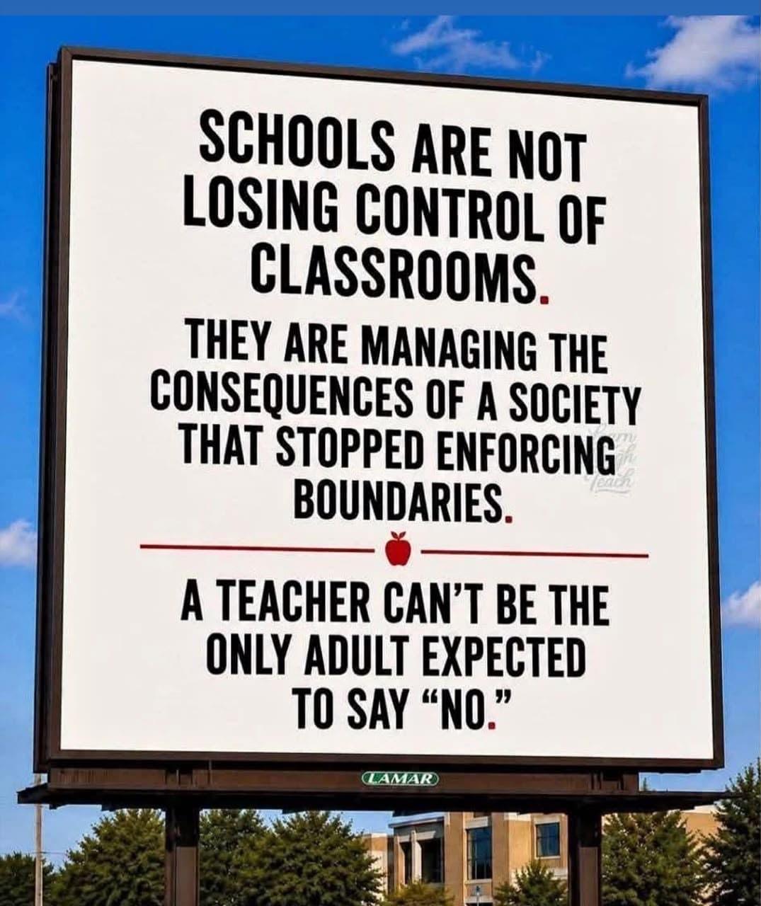 Discipline starts long before school!