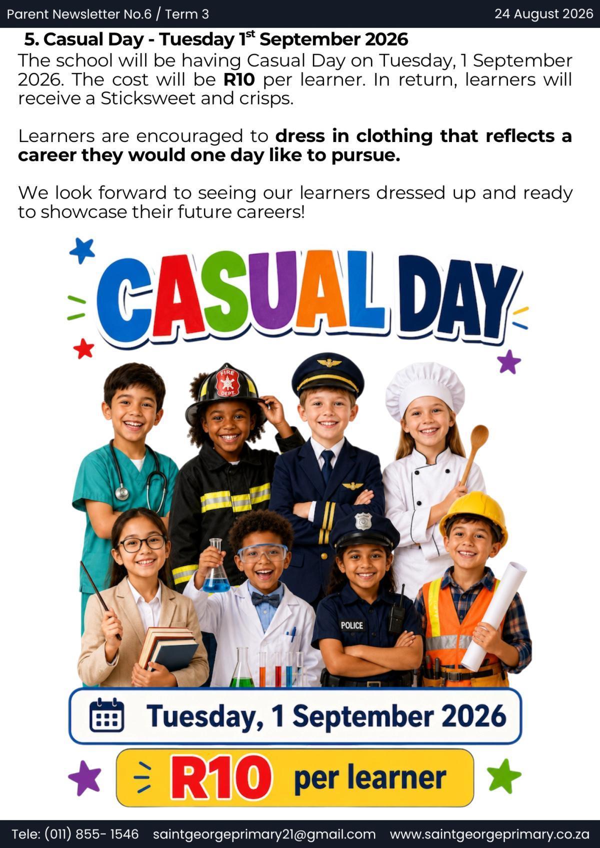 Newsletter No.6 / Term 3