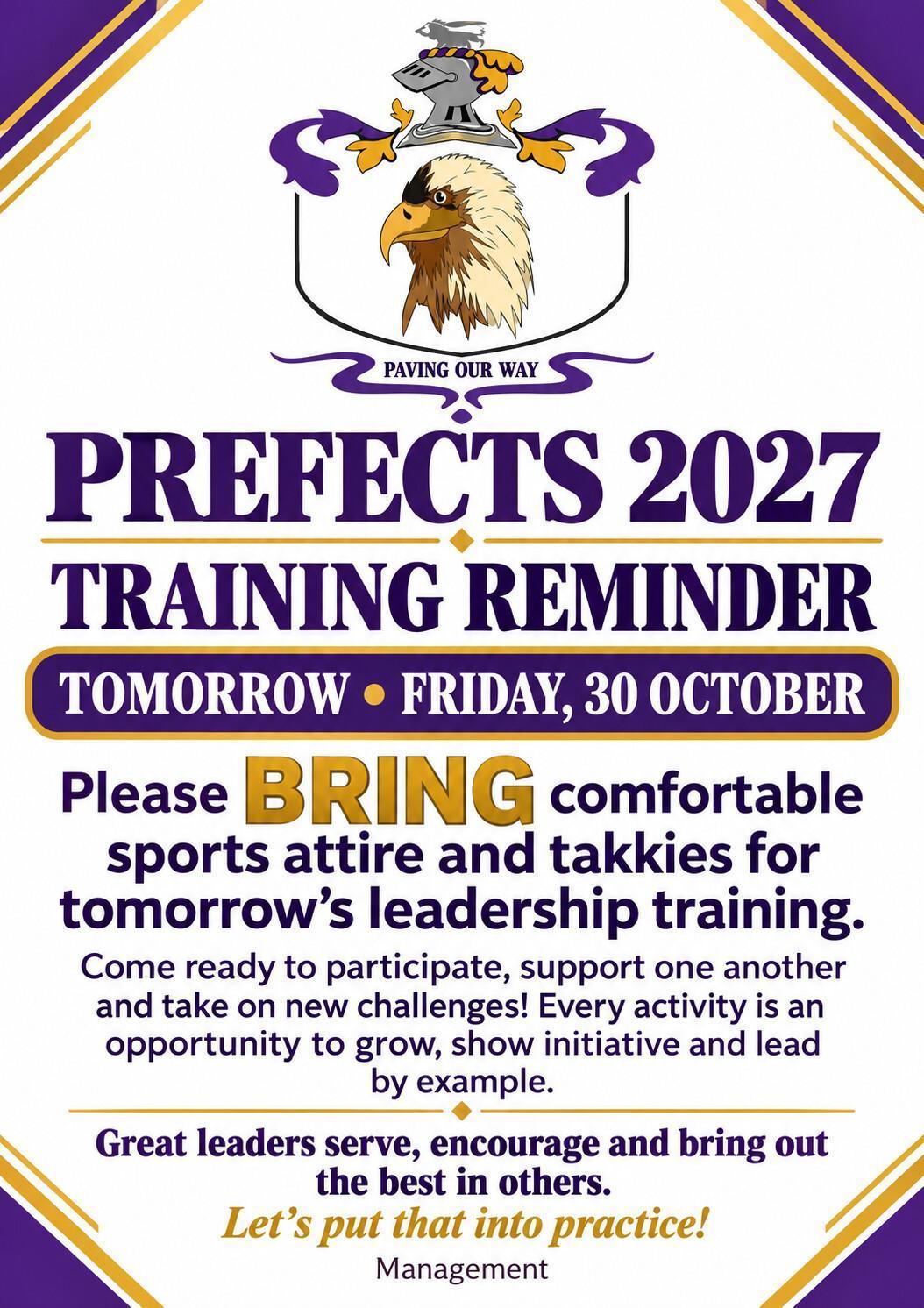 Prefect Training!