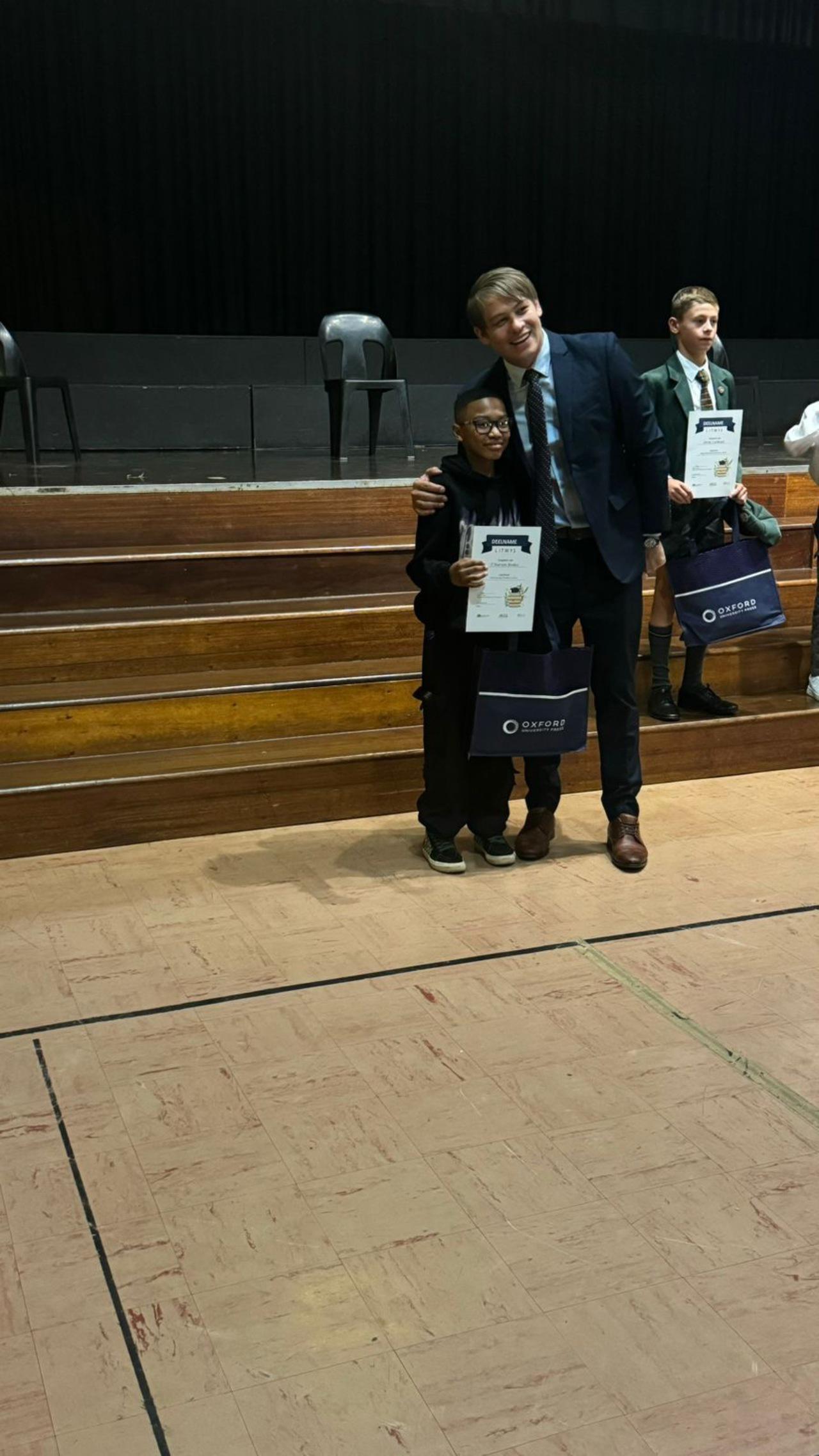 District Litwys winner - Tâmarion Beukes