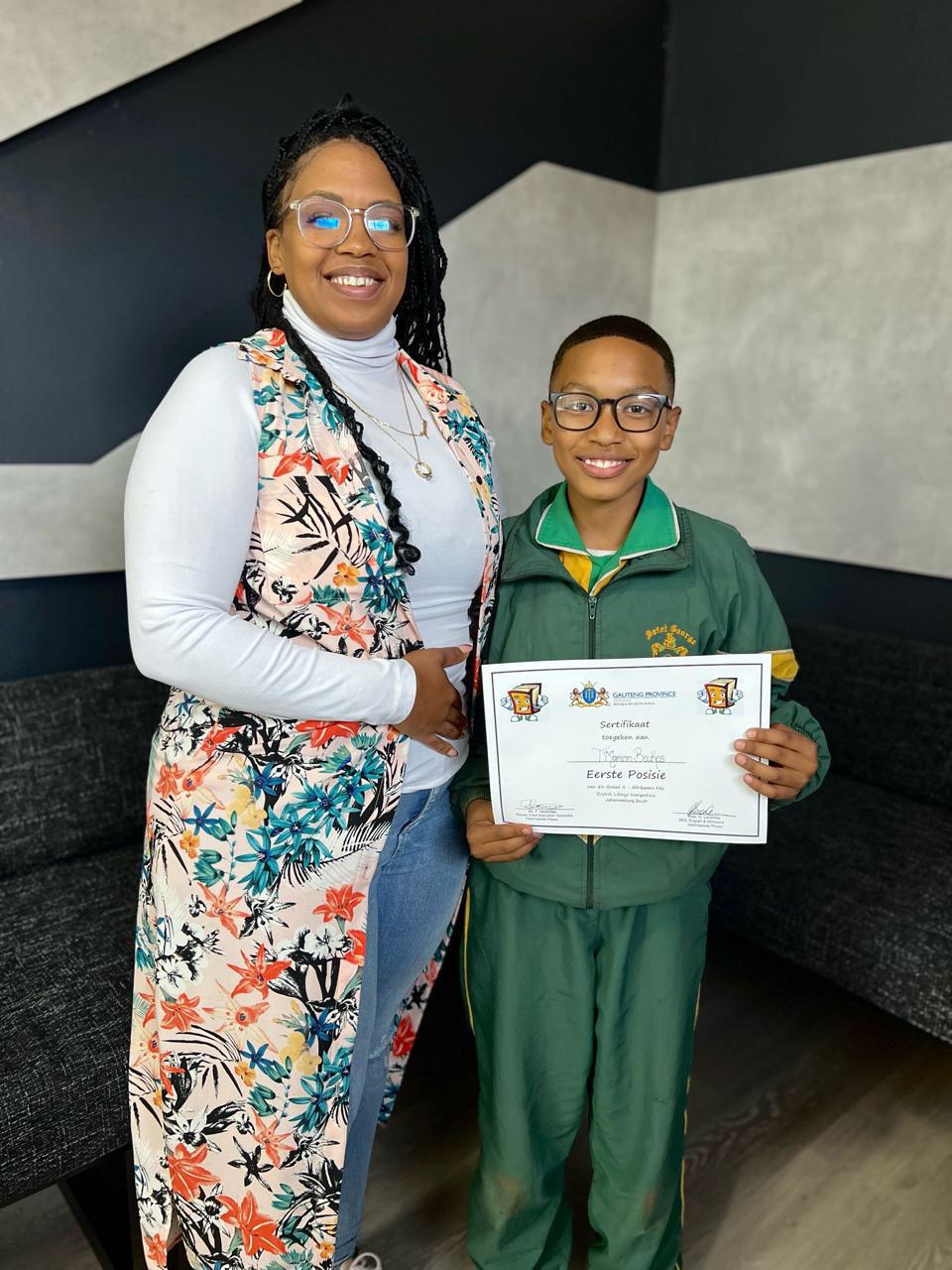 District Litwys winner - Tâmarion Beukes