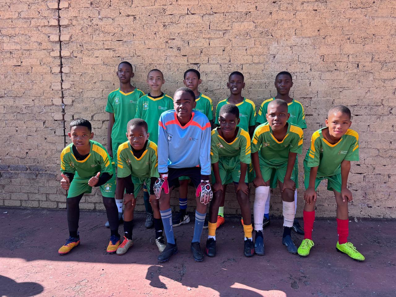 Proud of our Saint George Primary soccer boys! 