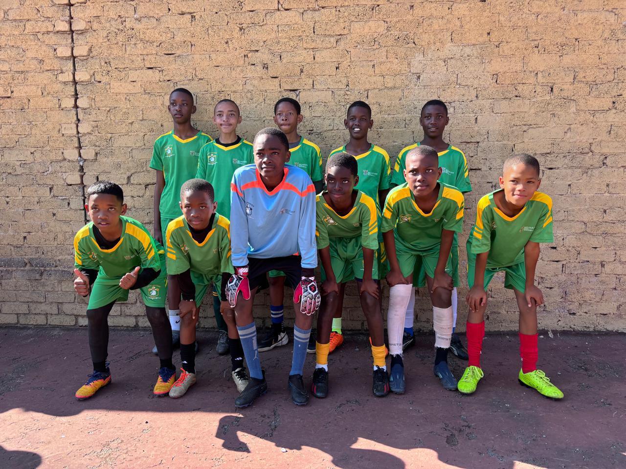 Proud of our Saint George Primary soccer boys! 