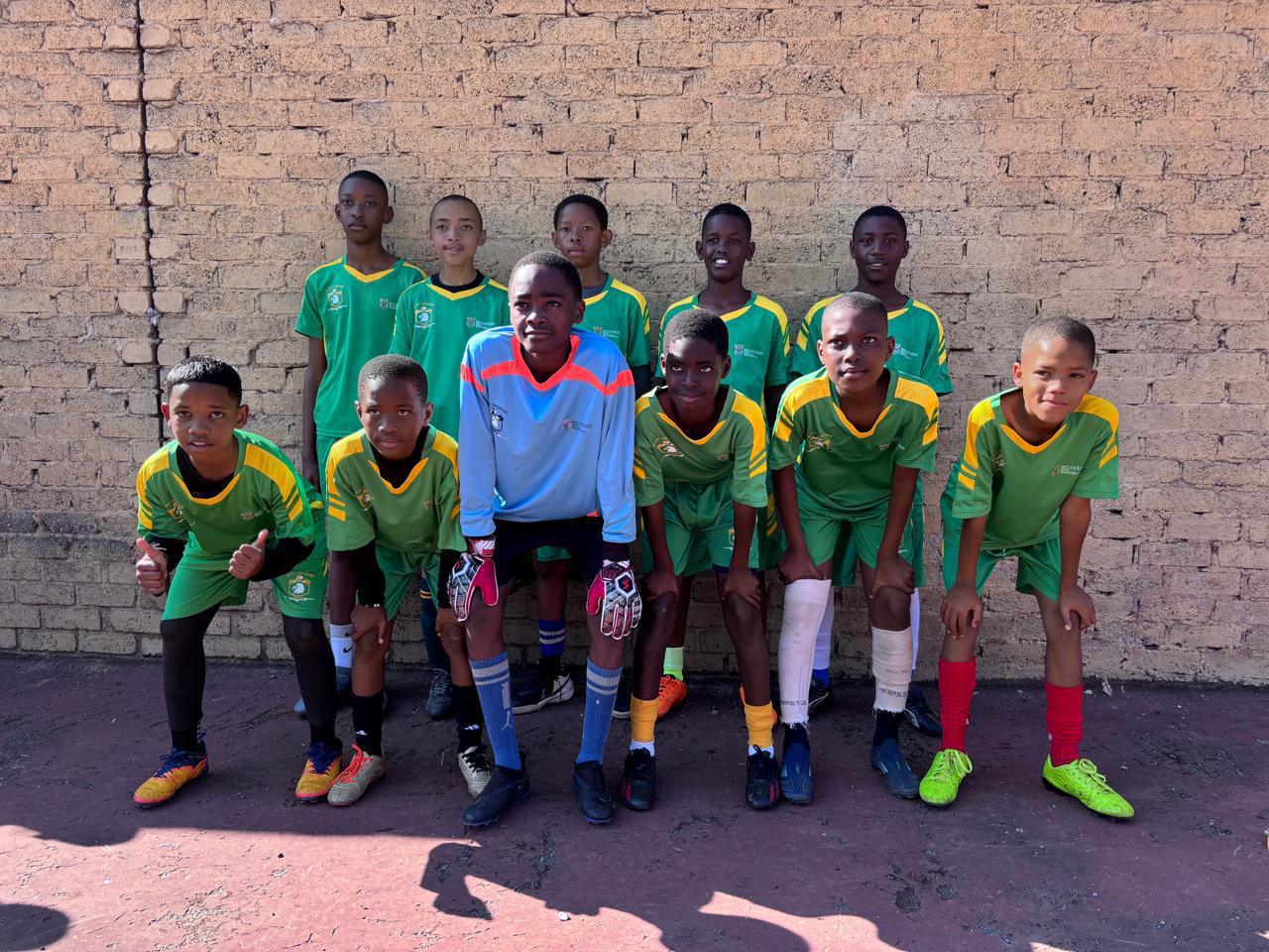 Proud of our Saint George Primary soccer boys! 