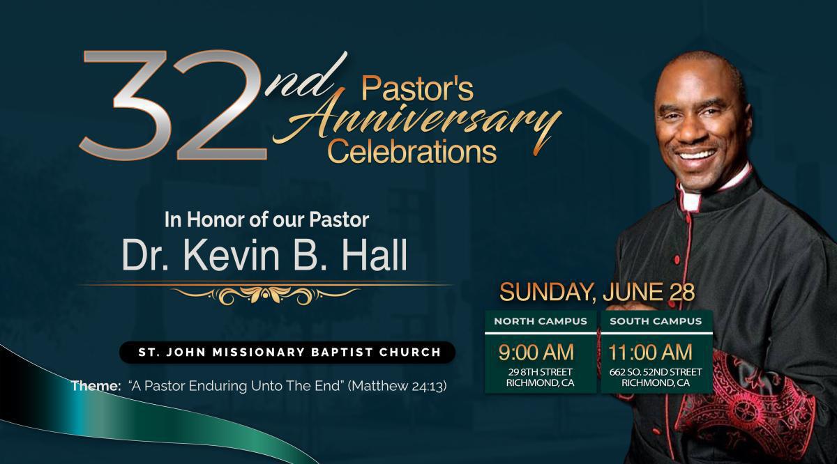 32nd Pastor's Anniversary (South Campus)