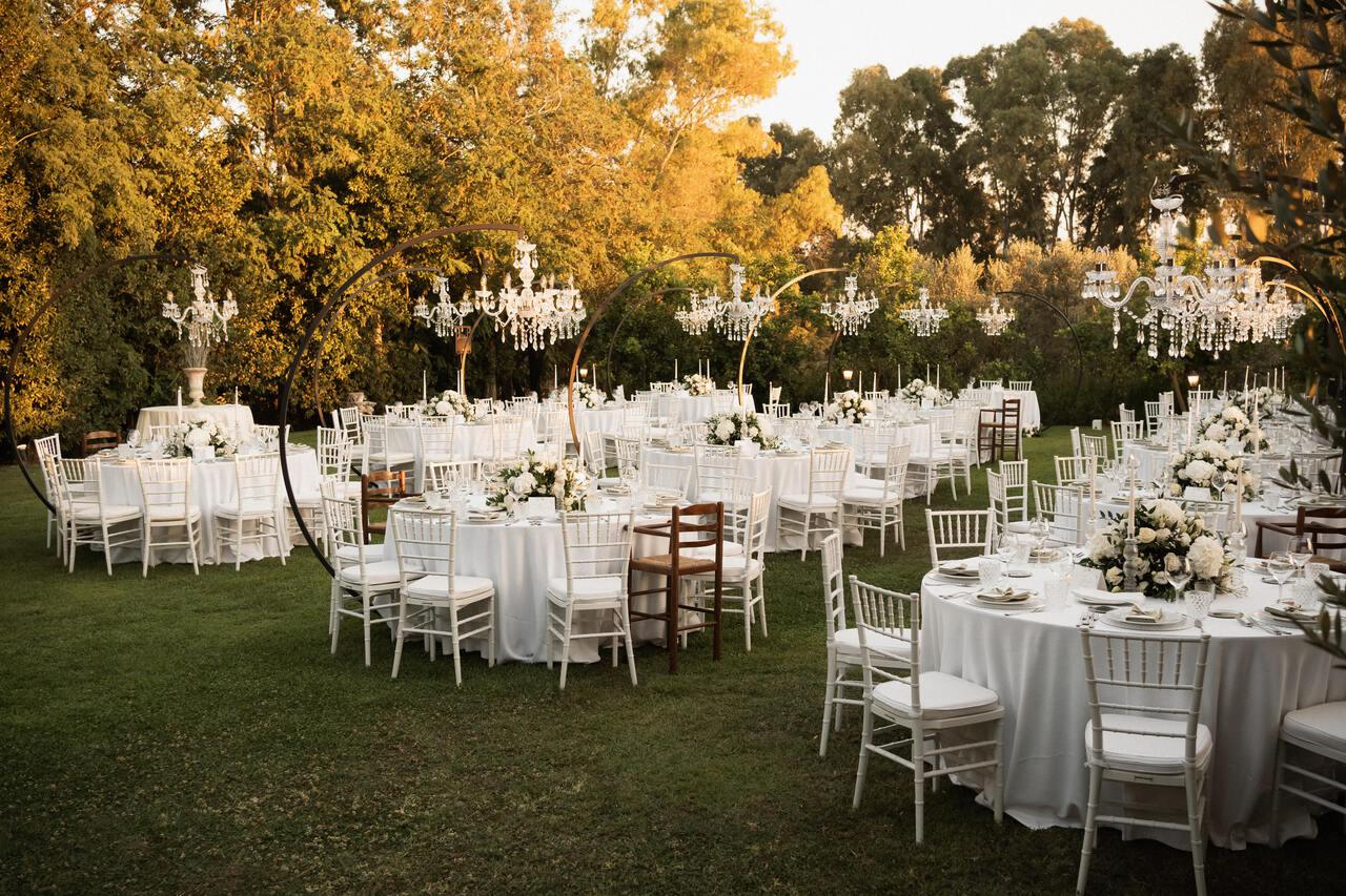 La cena all'orto