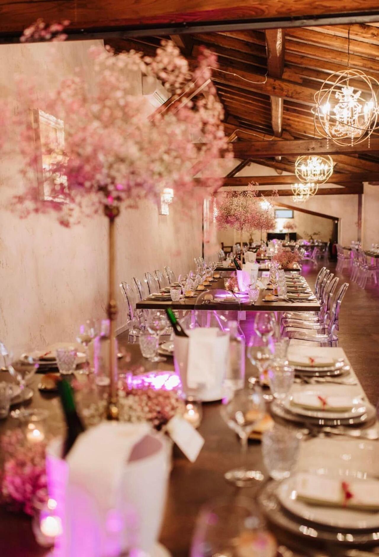 Allestimento Rosa