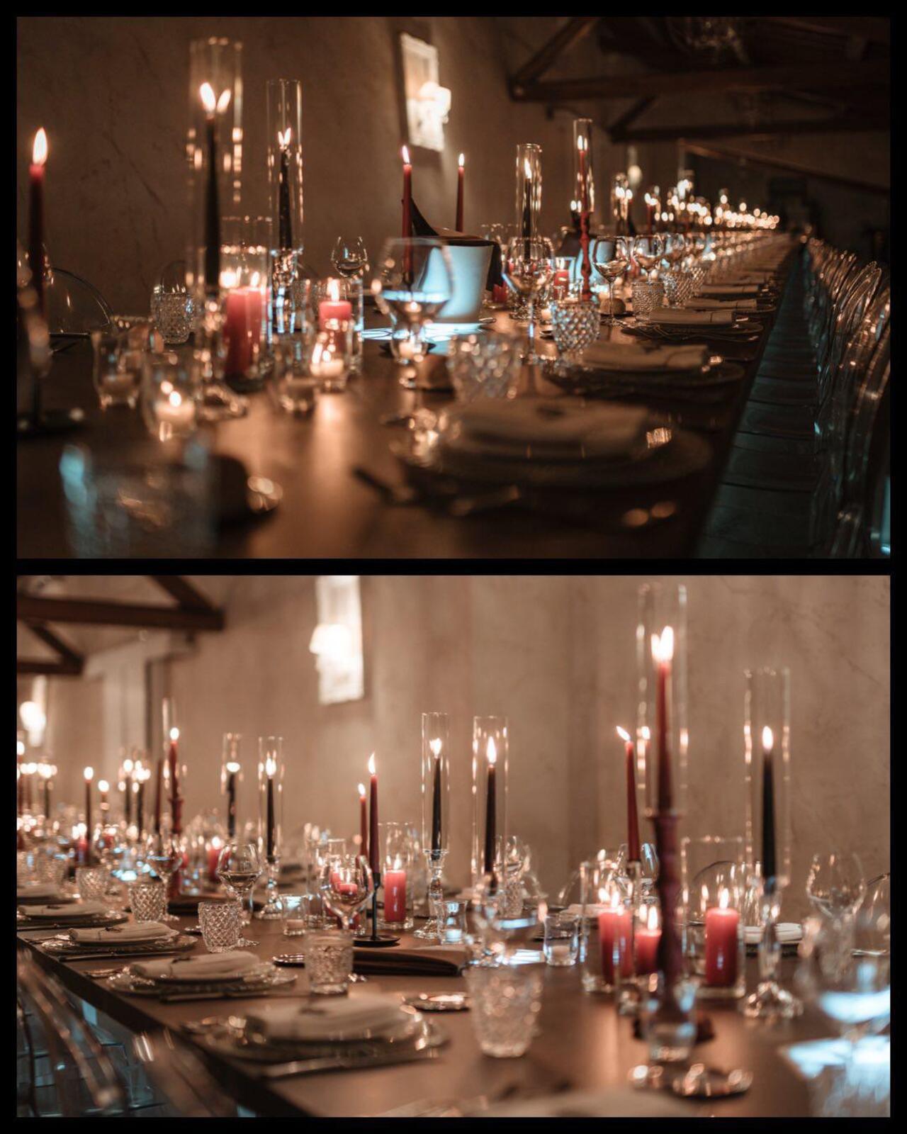 Allestimento di candele