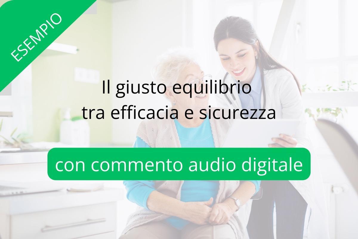 ESEMPIO | Il giusto equilibrio tra efficacia e sicurezza (CON AUDIO DIGITALE)