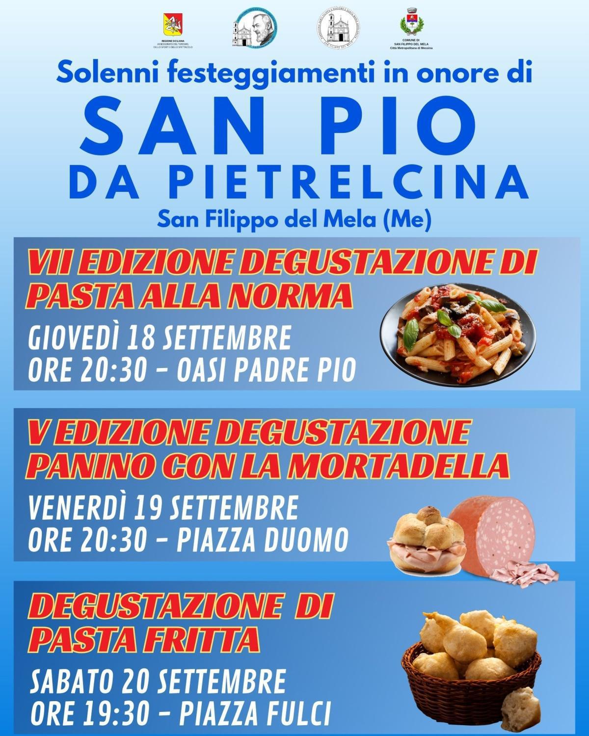 Degustazione di Pasta Fritta (inizio ore 19.30)