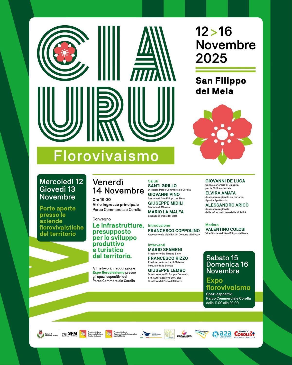 Expo Florovivaismo (dalle ore 11:00 alle ore 20:00)