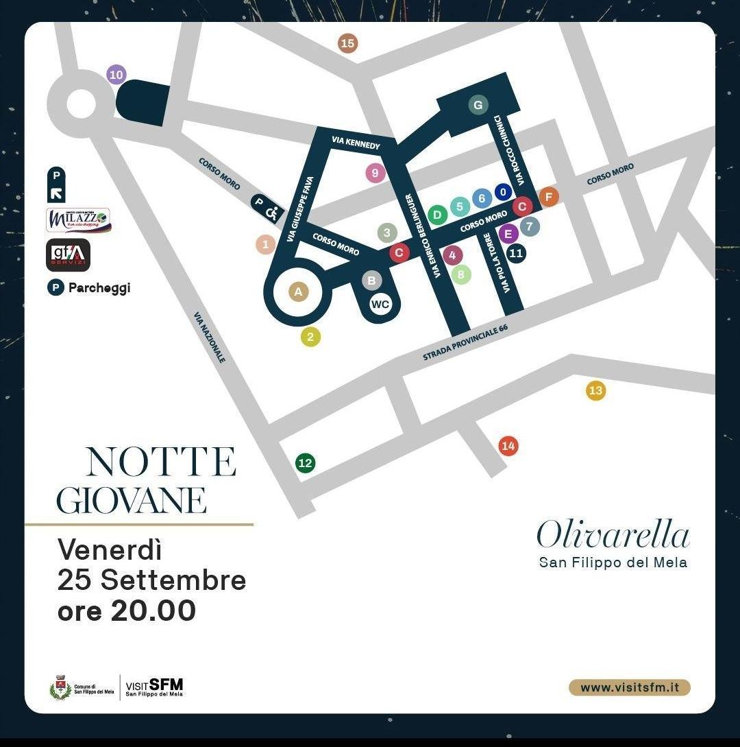 "Notte Giovane" (Start h. 20.00) "Notte Giovane" (Start h. 20.00)