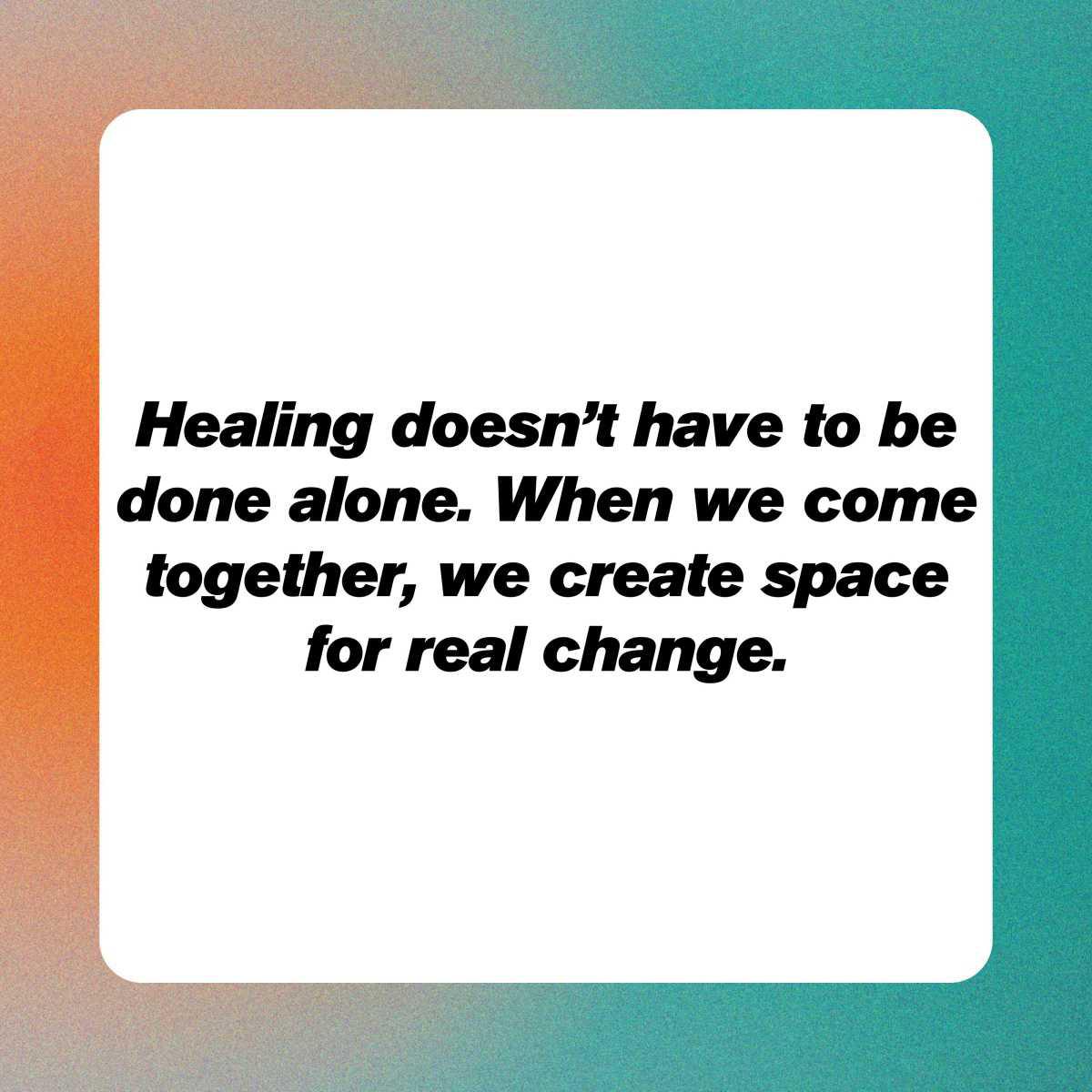 Real Talk. Real Healing. Real Growth.