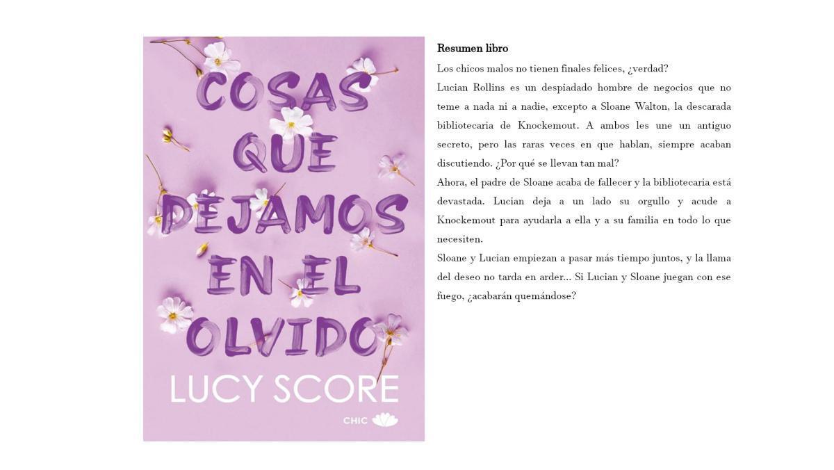 COSAS QUE DEJAMOS EN EL OLVIDO COSAS QUE DEJAMOS EN EL OLVIDO