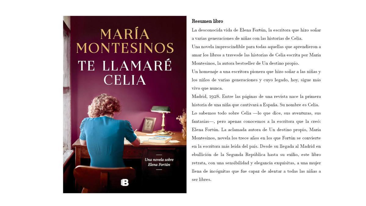 TE LLAMARÉ CELIA TE LLAMARÉ CELIA