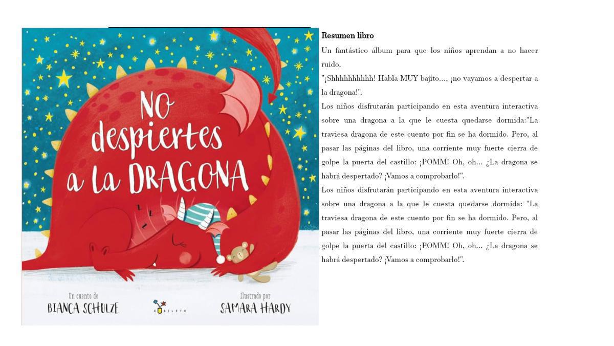 NO DESPIERTES A LA DRAGONA NO DESPIERTES A LA DRAGONA